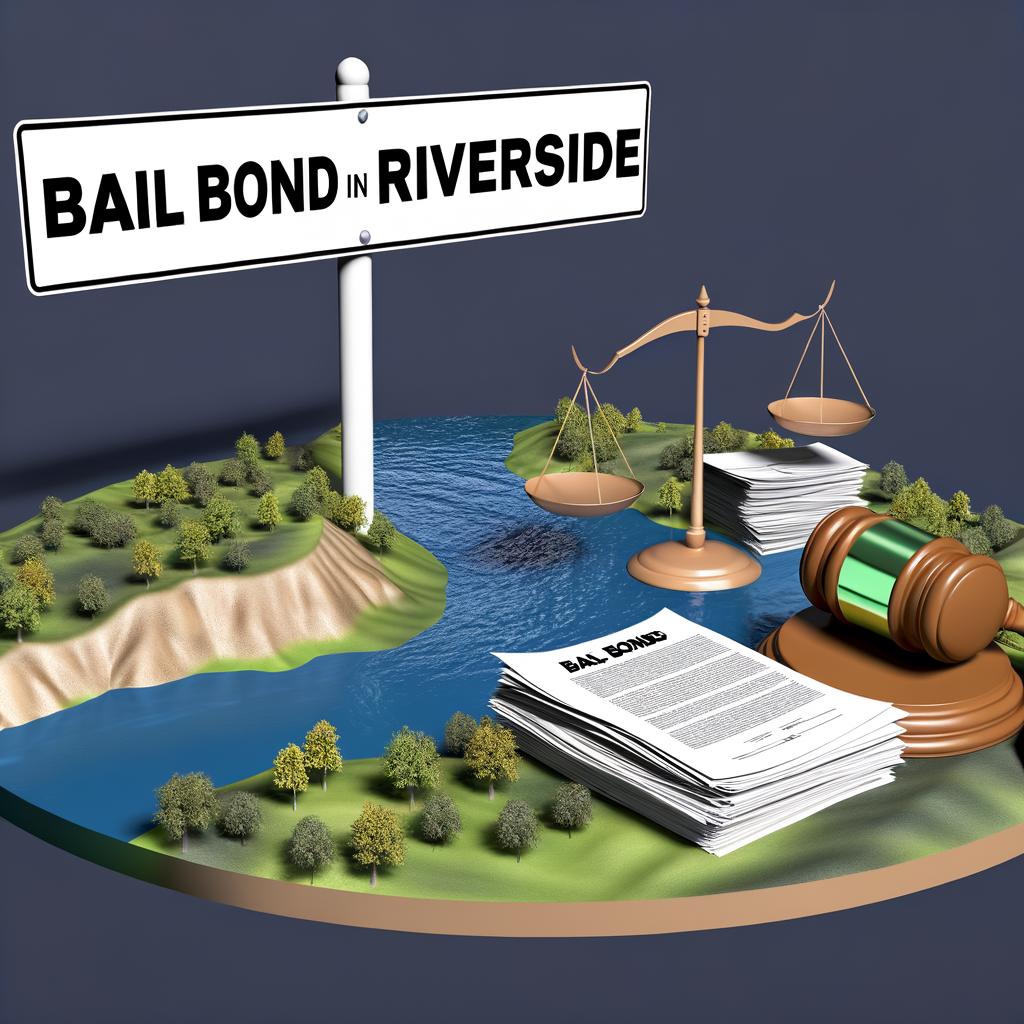 BAIL BONDS service signage with contact details