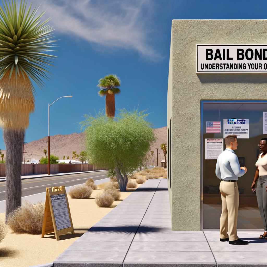 Close-up of bail bonds agreement and cash on table