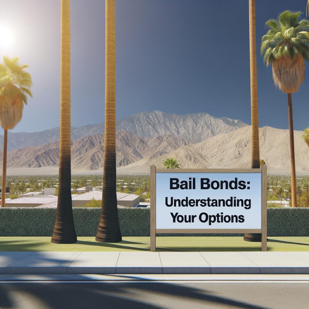 Bail bonds agent explaining contract terms to a client
